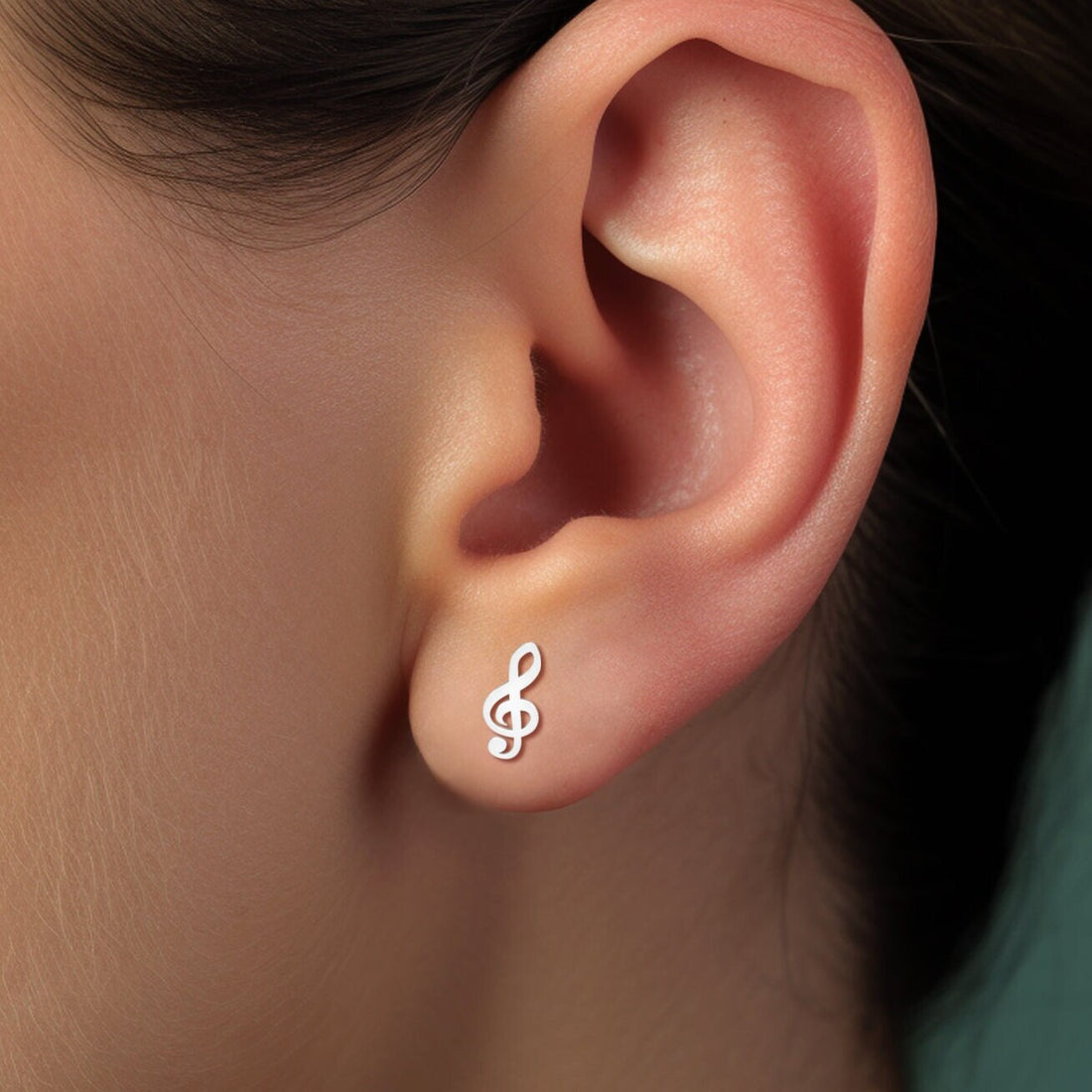 Violin Earrings Dainty