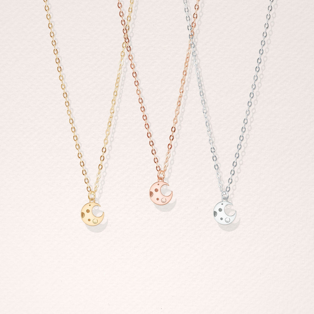 Moon Pendant Necklace