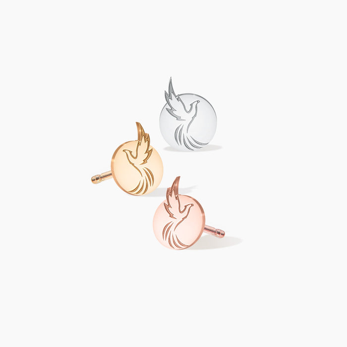 Firebird Earrings Dainty