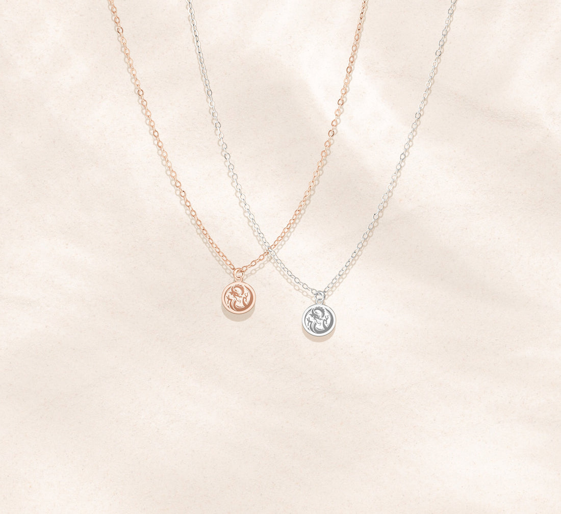 Dragon Disc Pendant Necklace