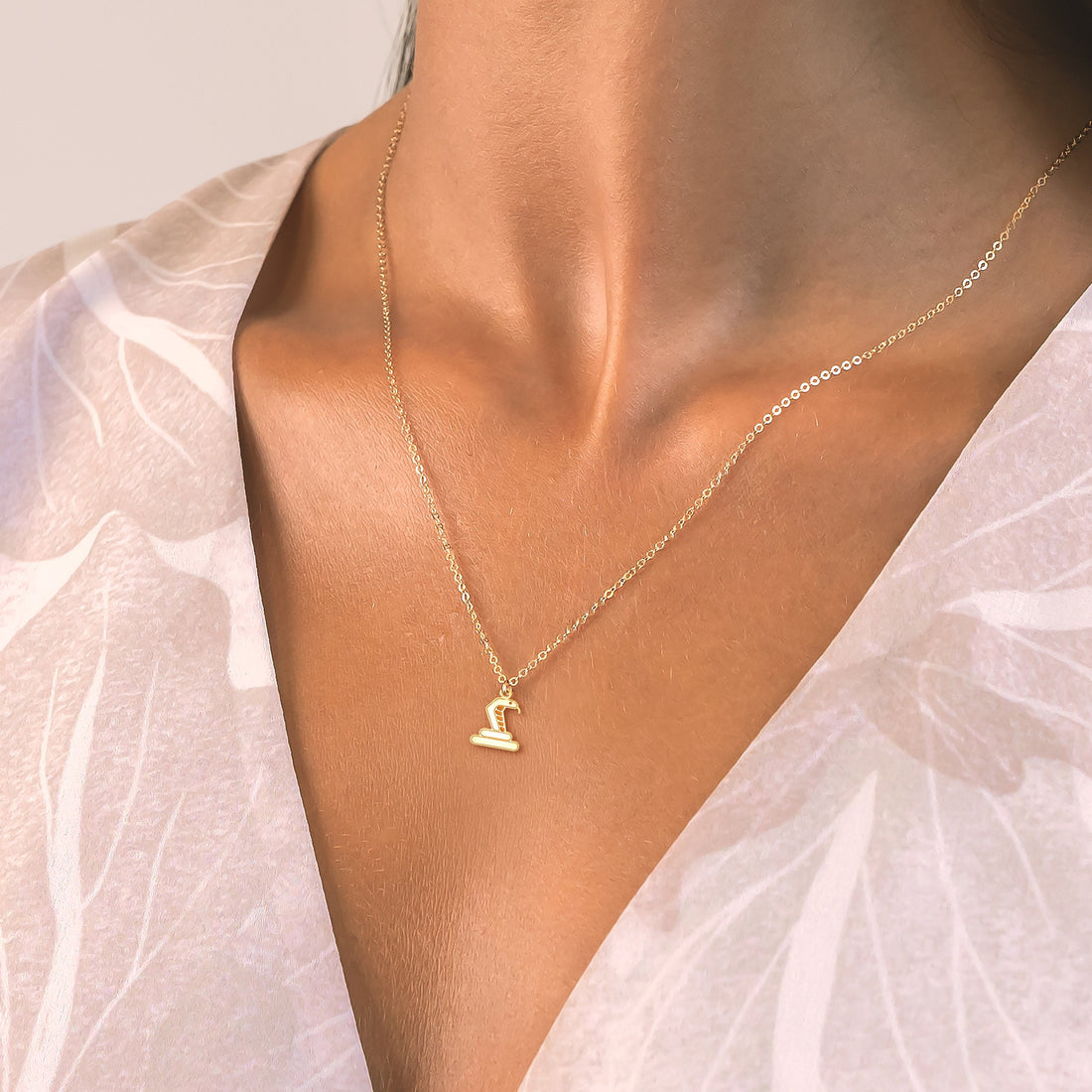 Snake Charm Necklace