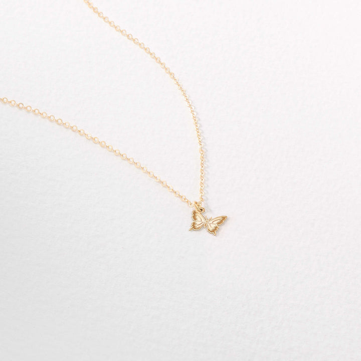 Dainty Butterfly Pendant Nature