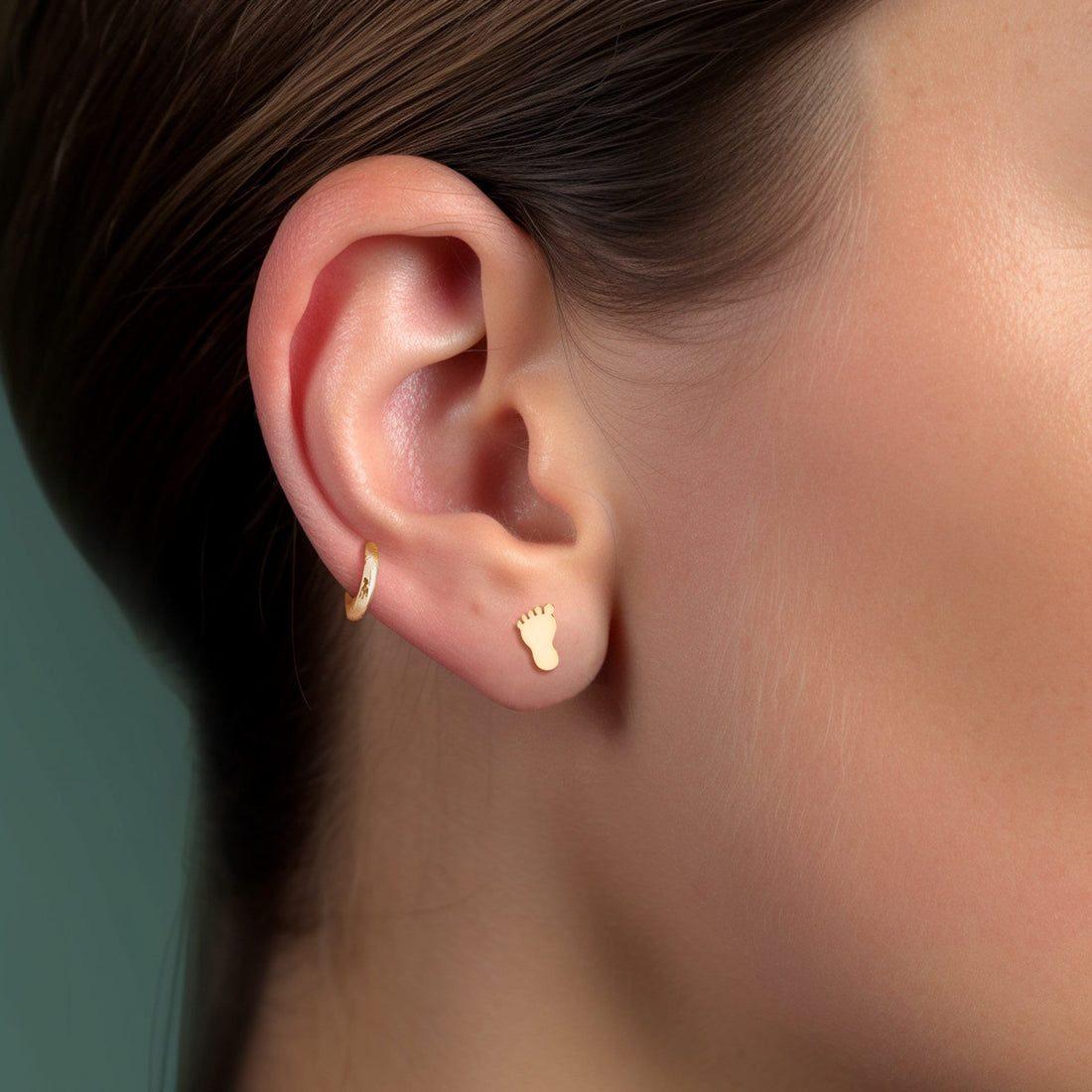 Feet Earrings Baby