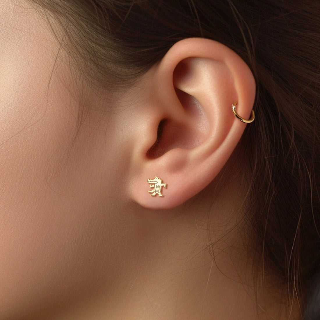 Cute Crocodile Earrings