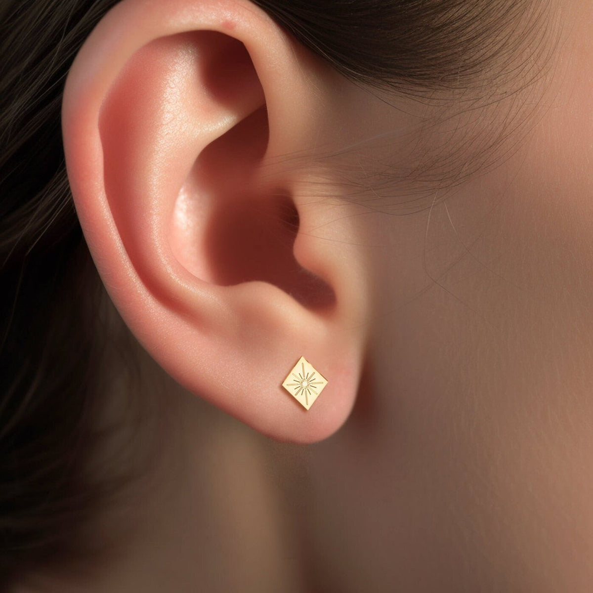 Starburst Stud Earrings