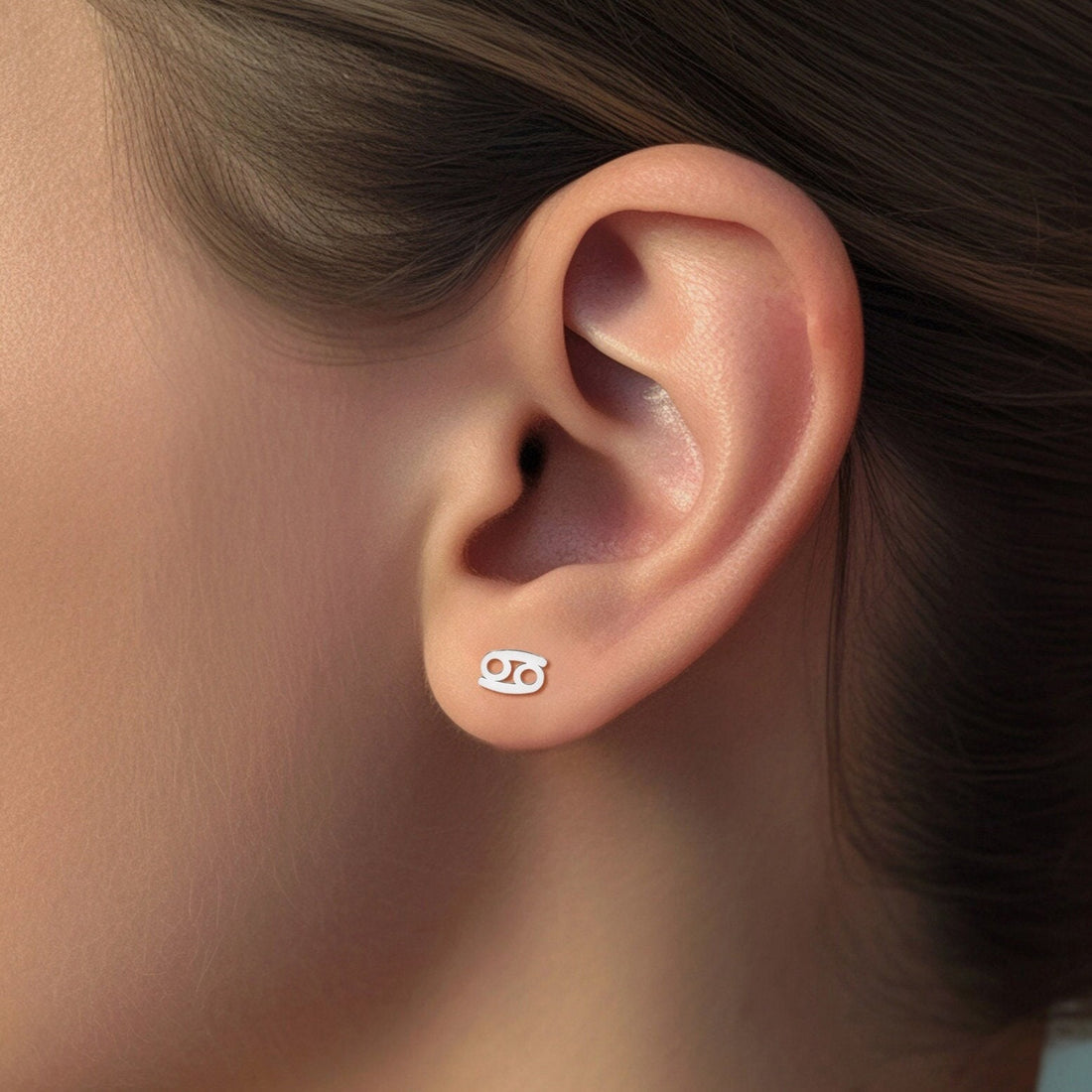 Cancer Zodiac Stud