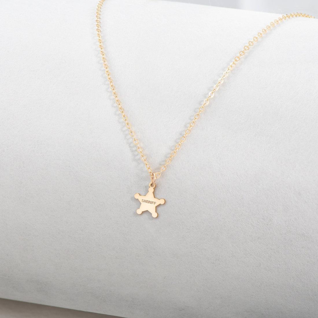 Sheriff Star Necklace