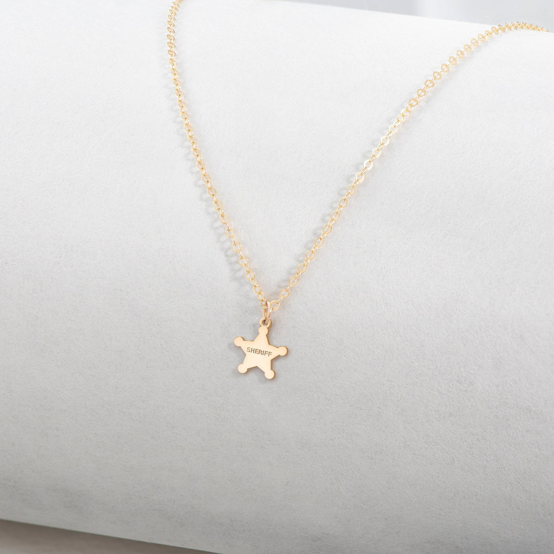 Sheriff Star Necklace