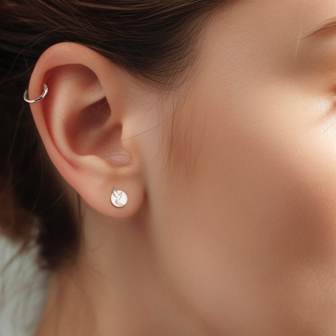 Firebird Earrings Dainty