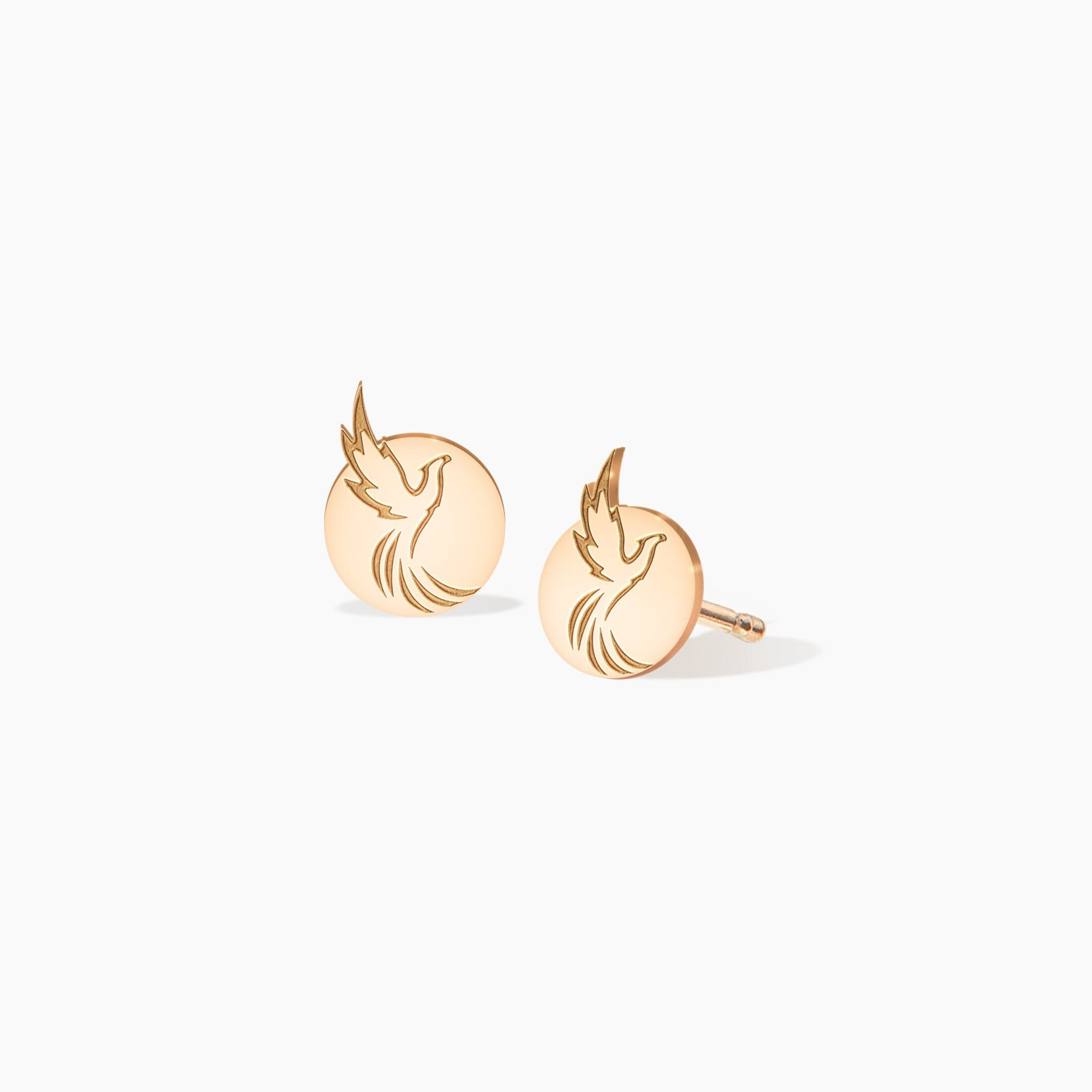 Firebird Earrings Dainty