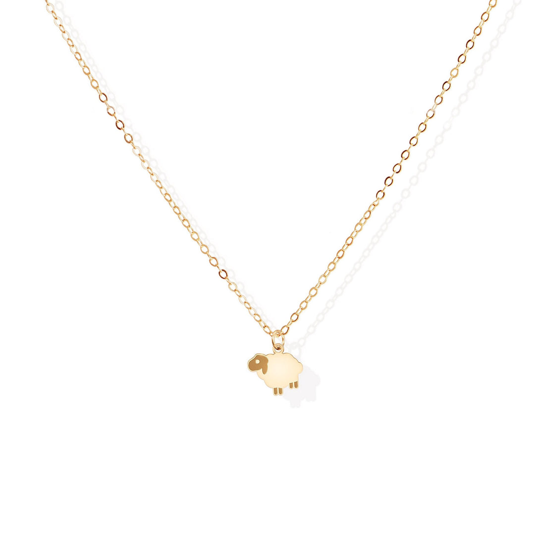 Lamb Pendant Necklace