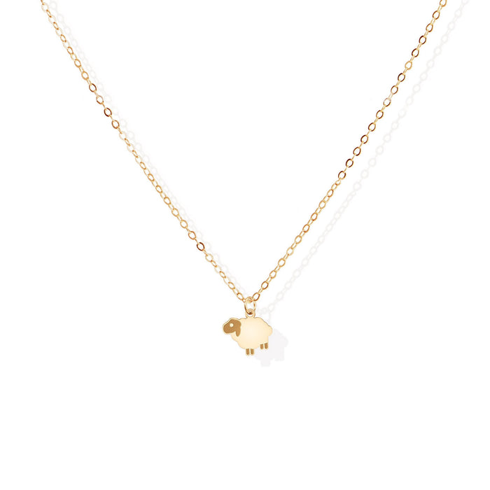 Lamb Pendant Necklace