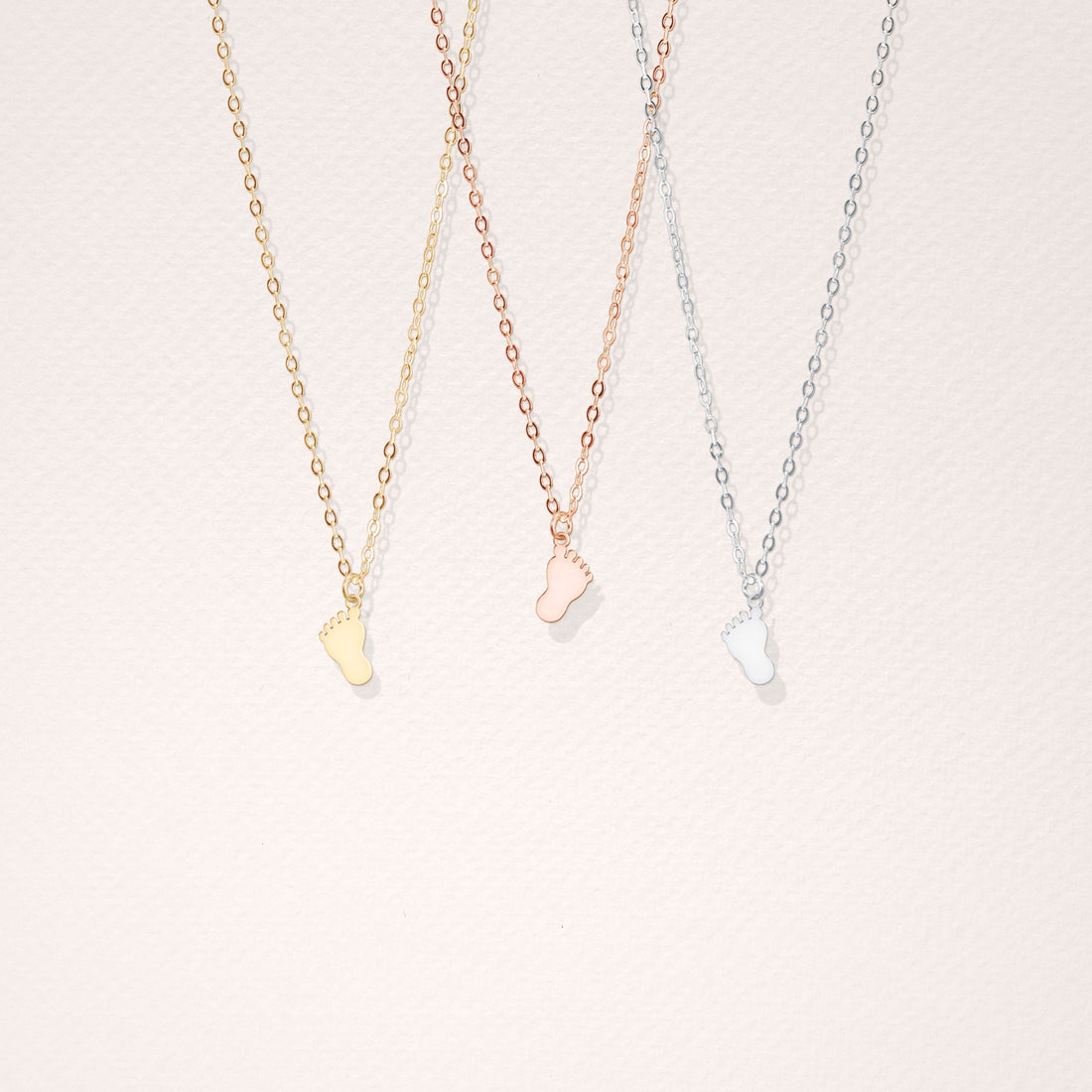 Baby Foot Pendant Necklace