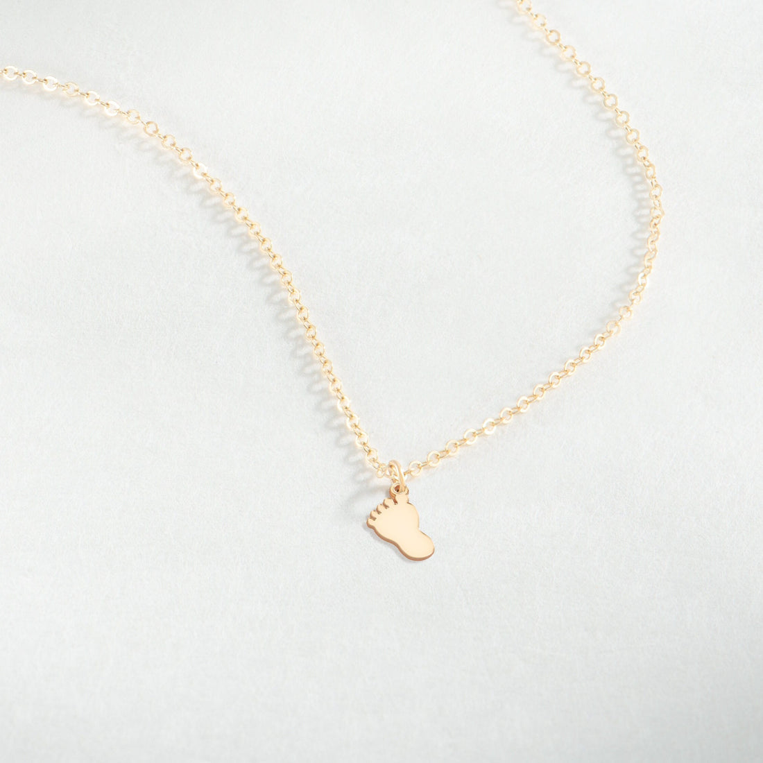 Baby Foot Pendant Necklace