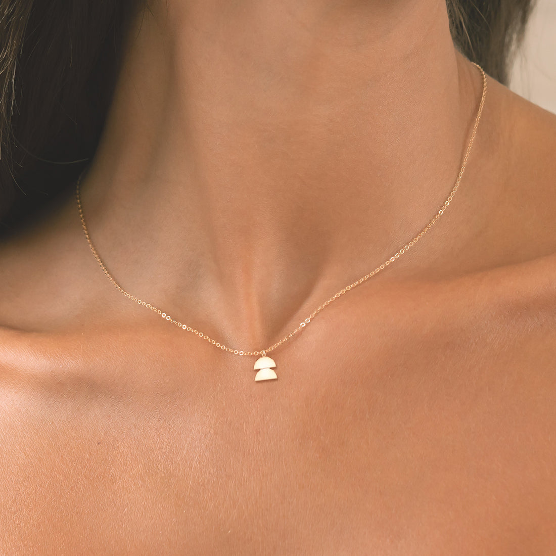Geometric Charm Necklace