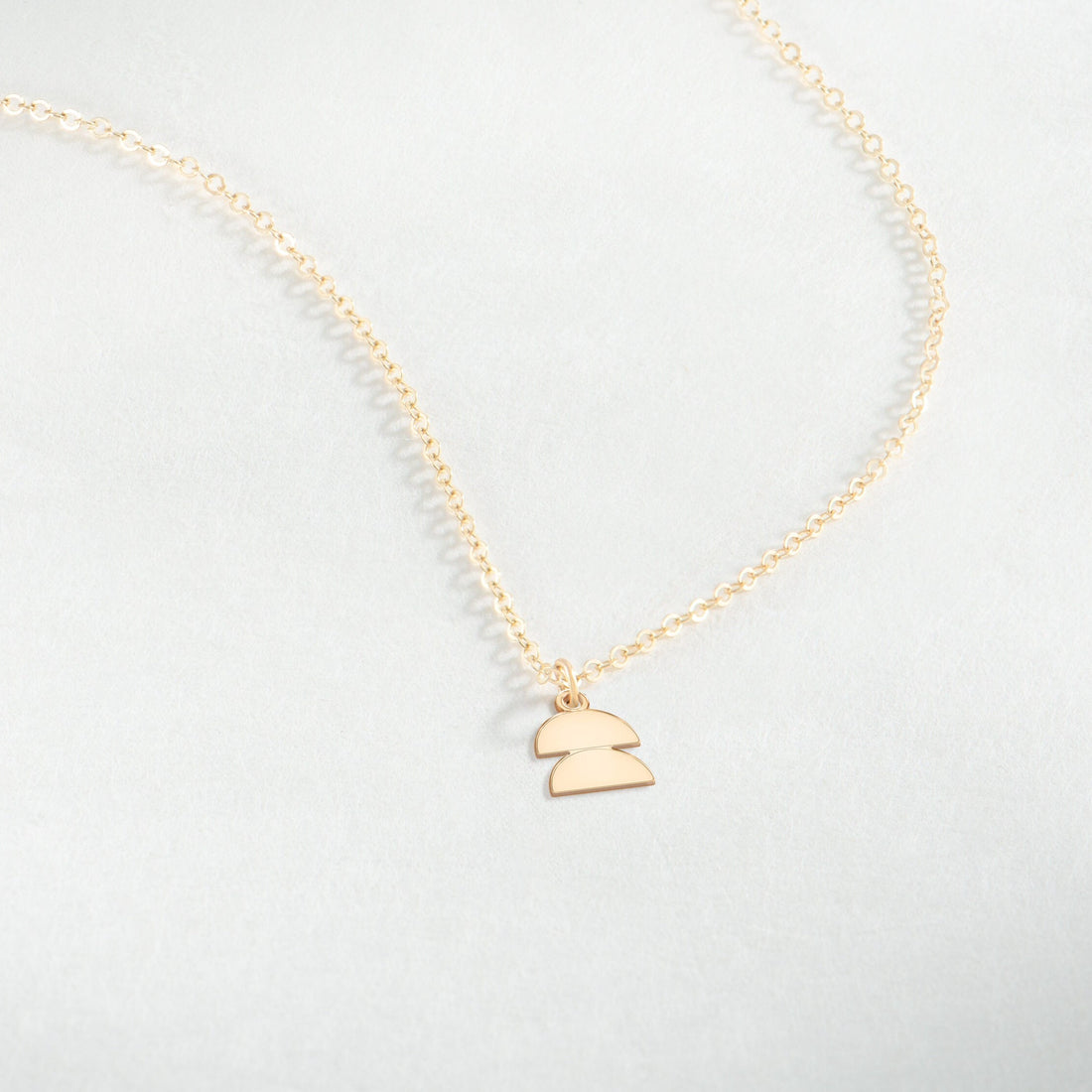 Geometric Charm Necklace