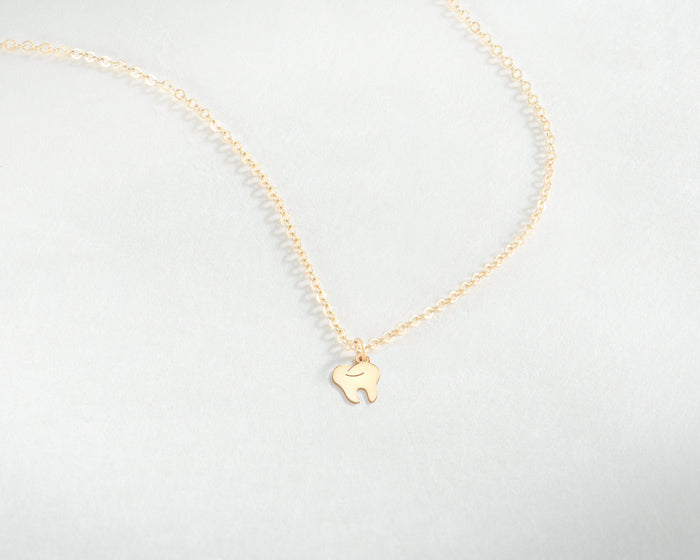 Tooth Pendant Necklace