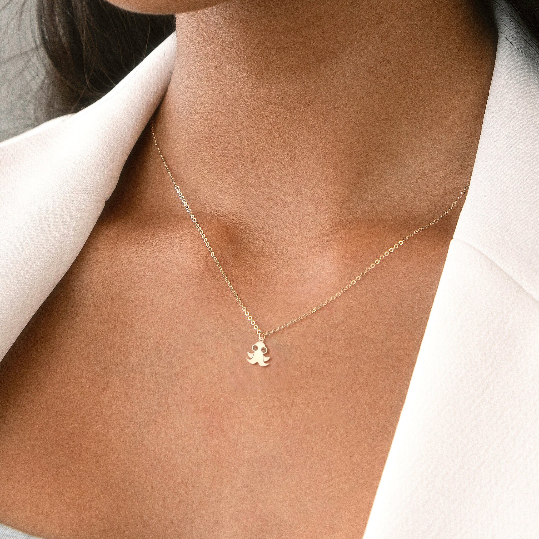 Octopus Pendant Necklace