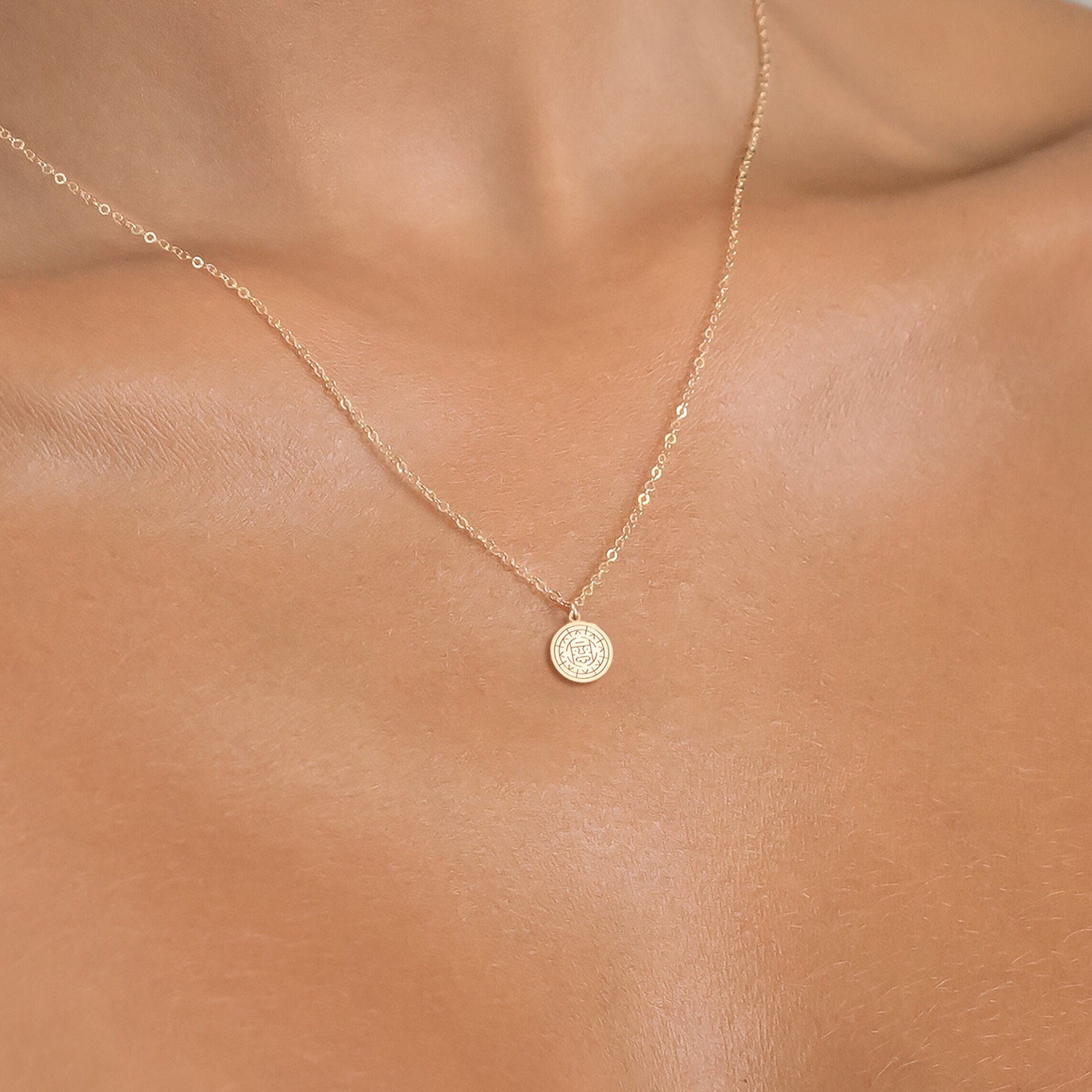 Mexico Medallion Pendant Necklace