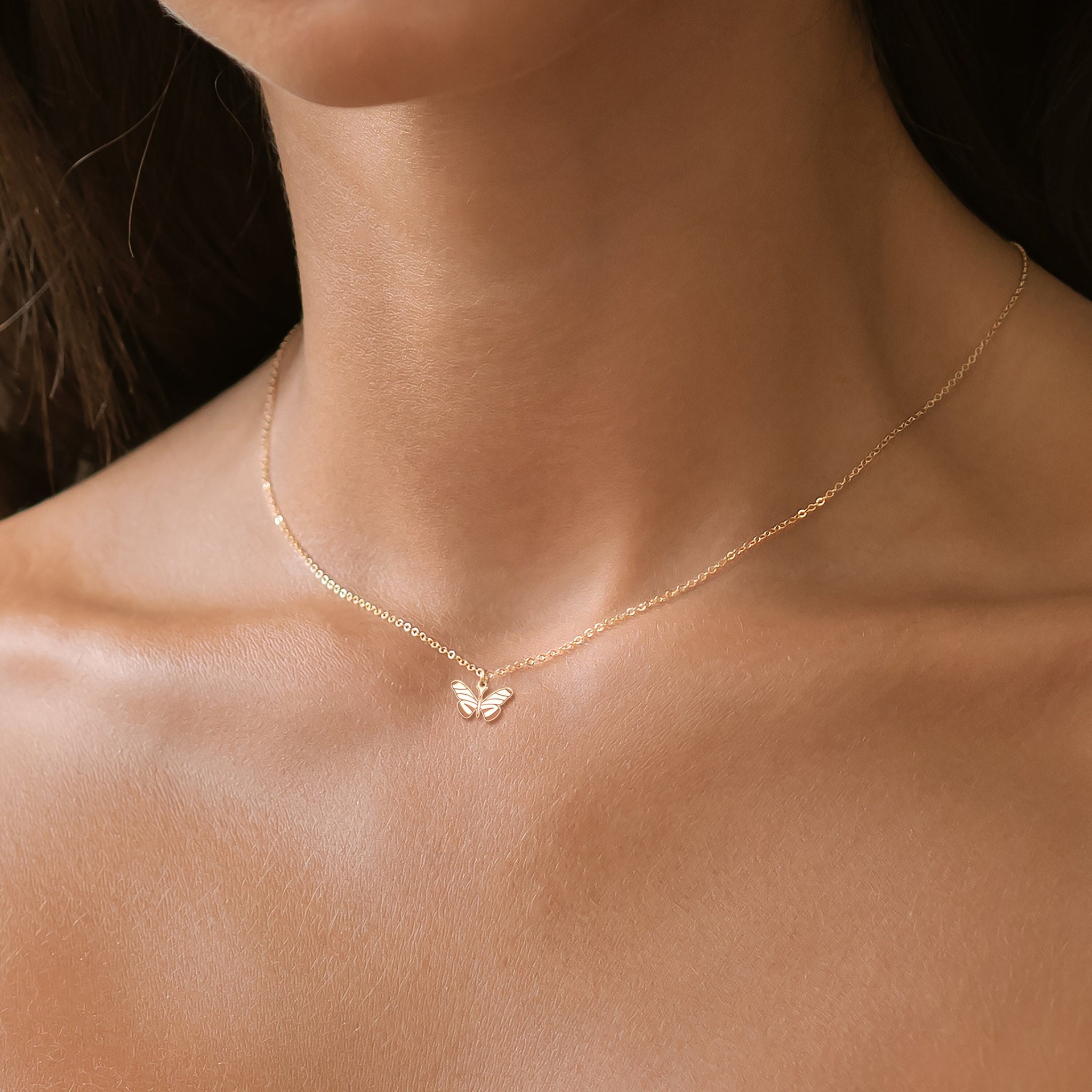 Small Butterfly Necklace