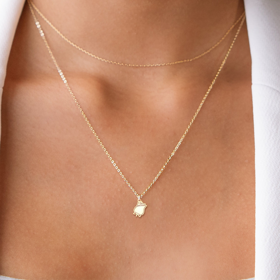 Rose Flower Necklace