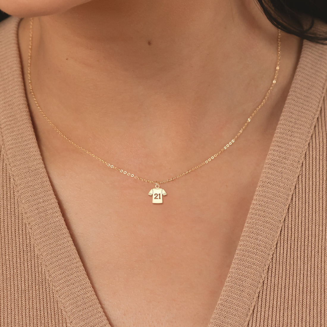 Mini Jersey Necklace
