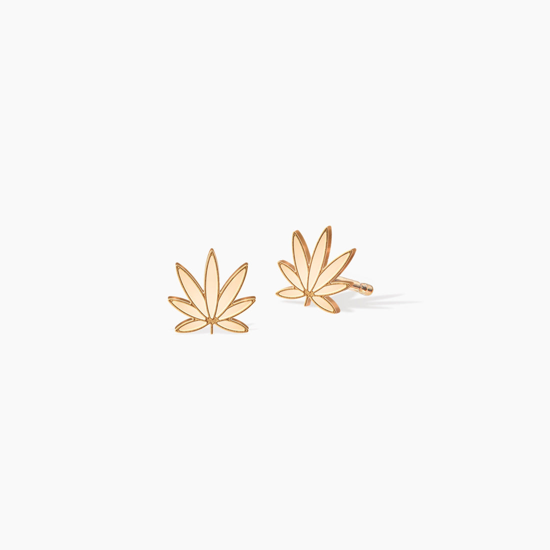 Hemp Charm Stud Earrings