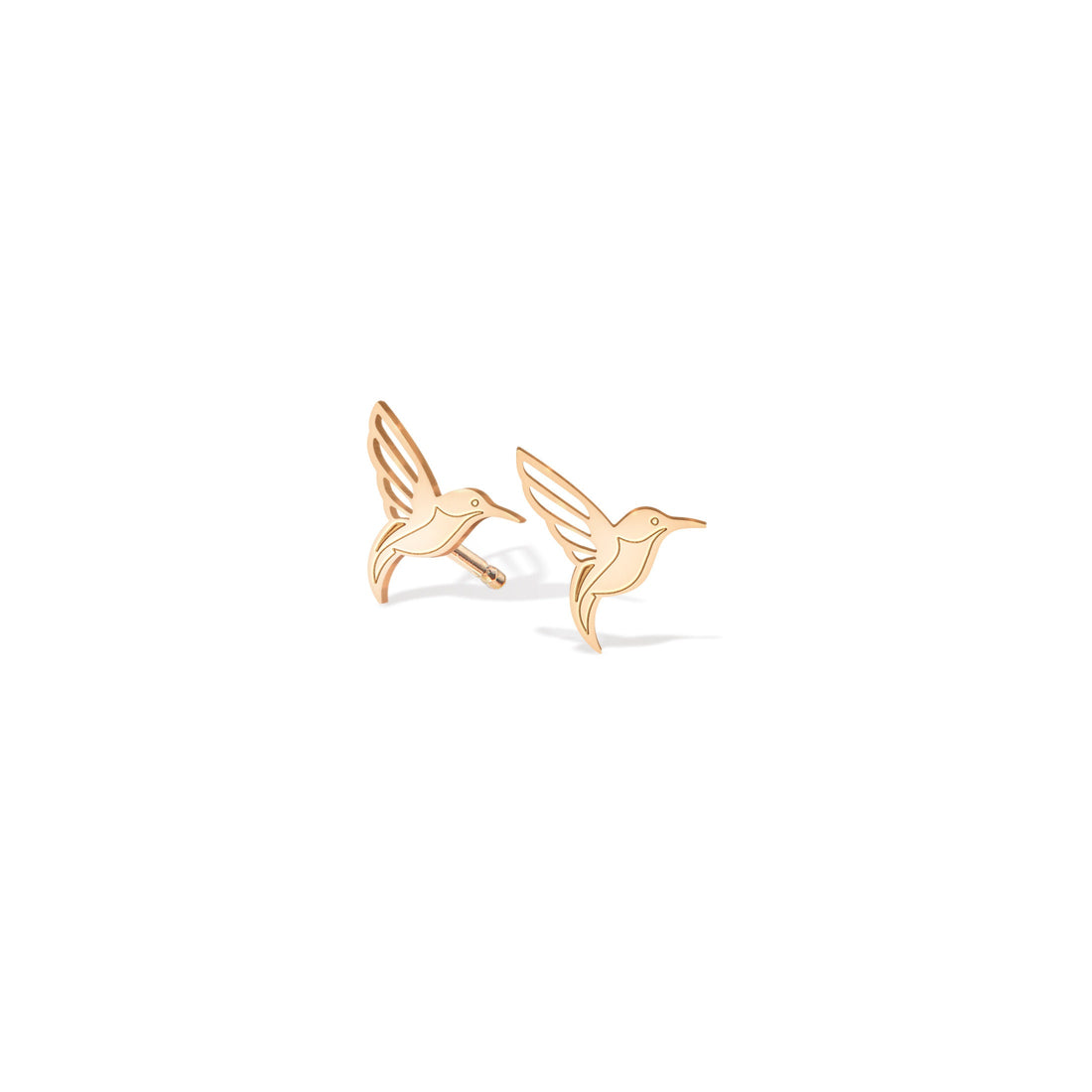 Hummingbird Elegant Stud Earrings