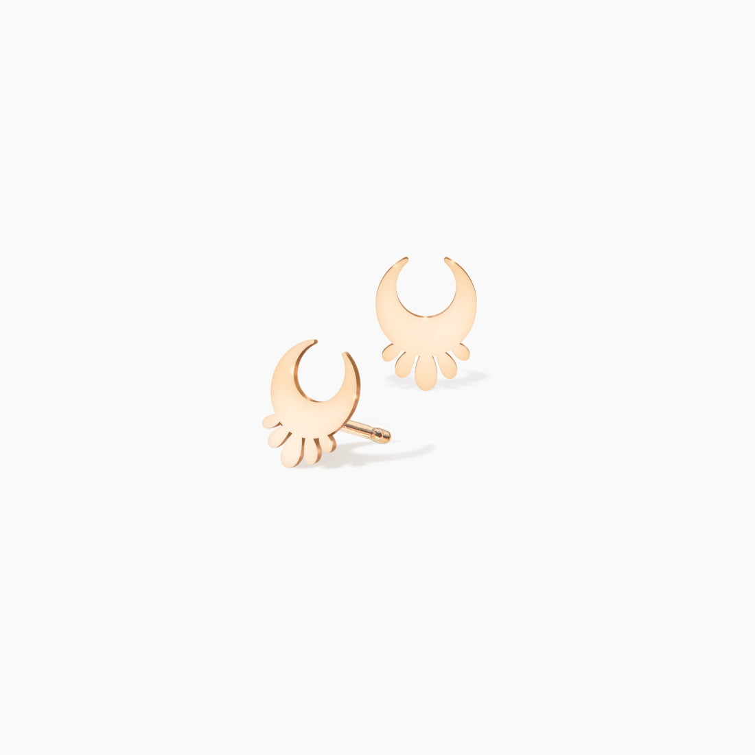 Moon Earrings Dainty