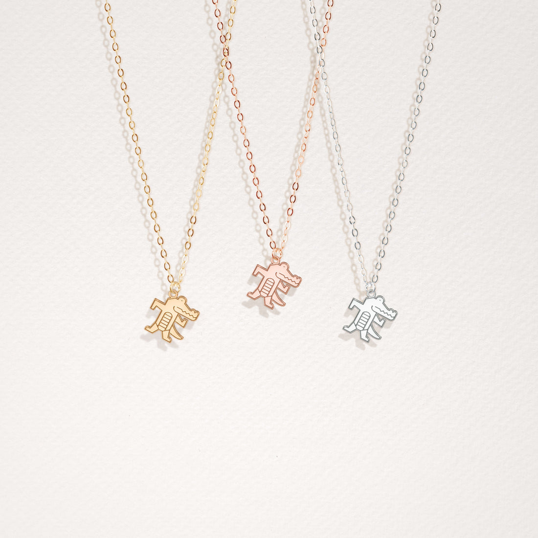 Gator Charm Necklace