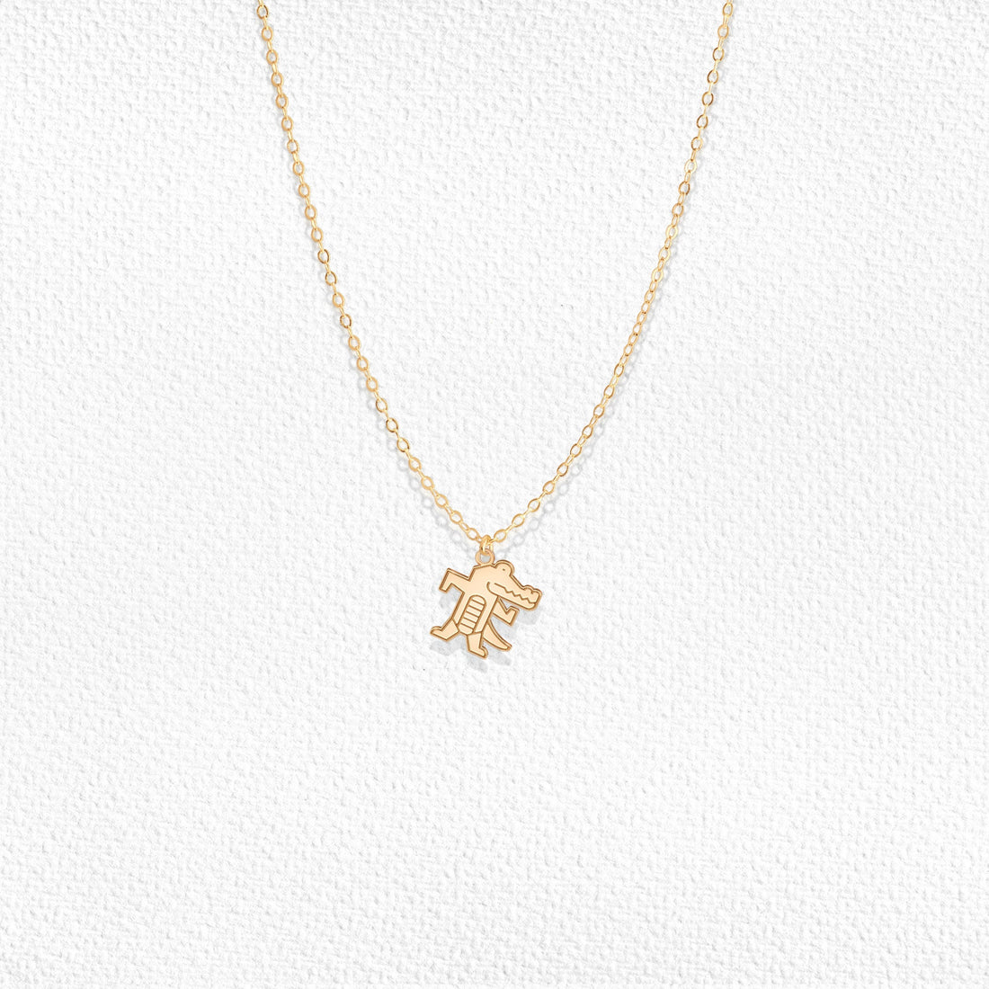Alligator Pendant Necklace
