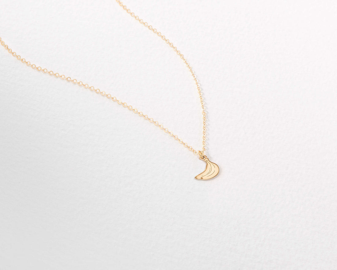 Banana Pendant Necklace