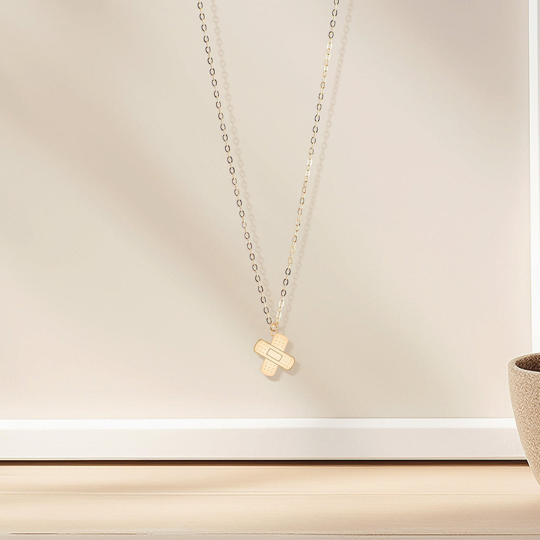 Band-Aid Pendant Necklace