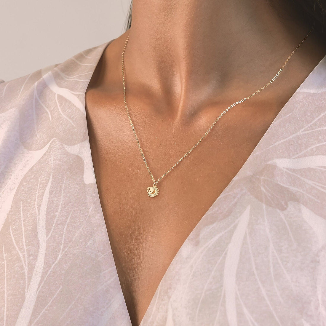 Eclipse Charm Necklace