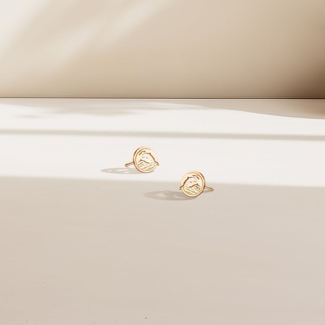 Dolphin Stud Earrings