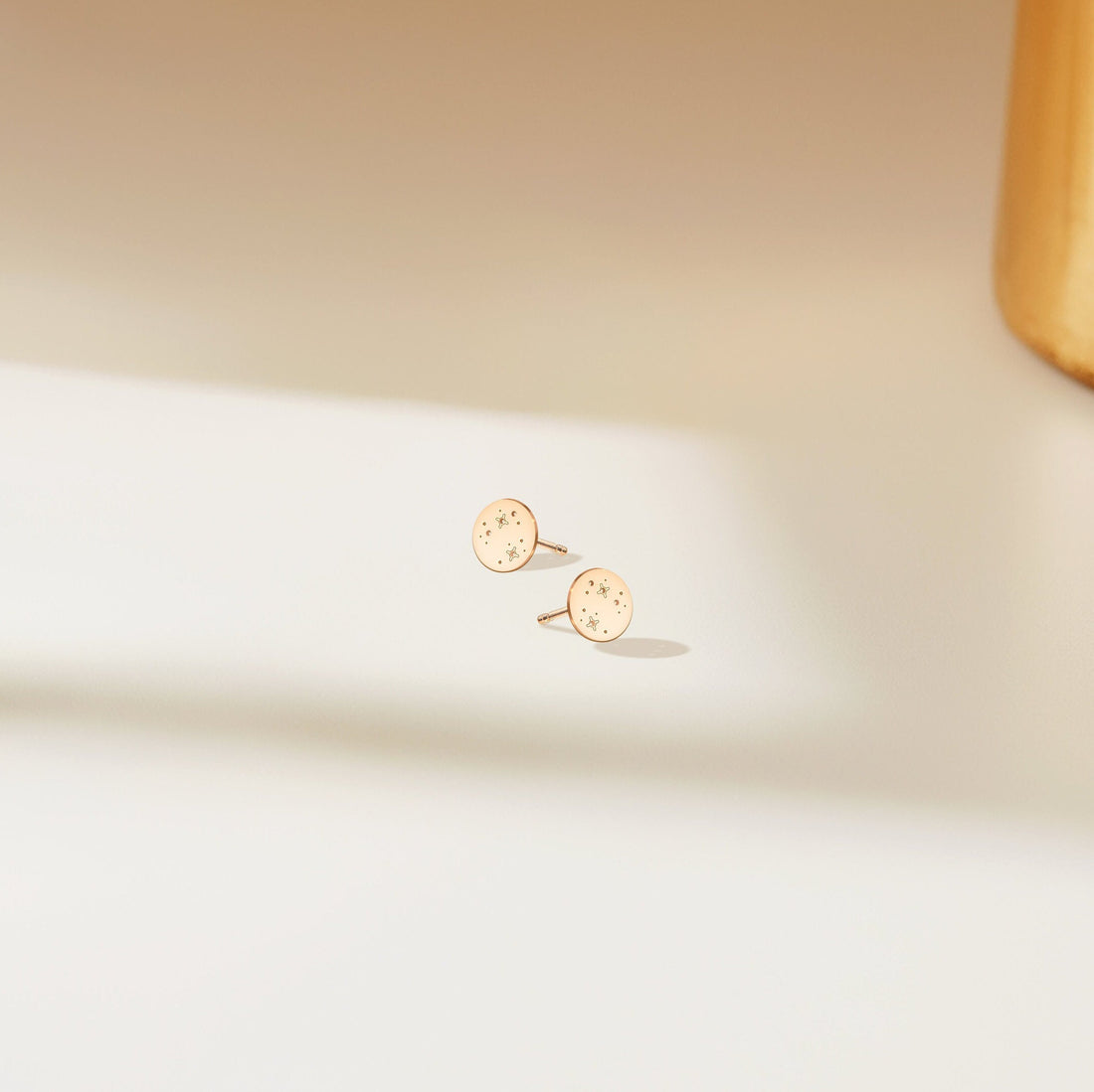 Mercury Earrings 14k