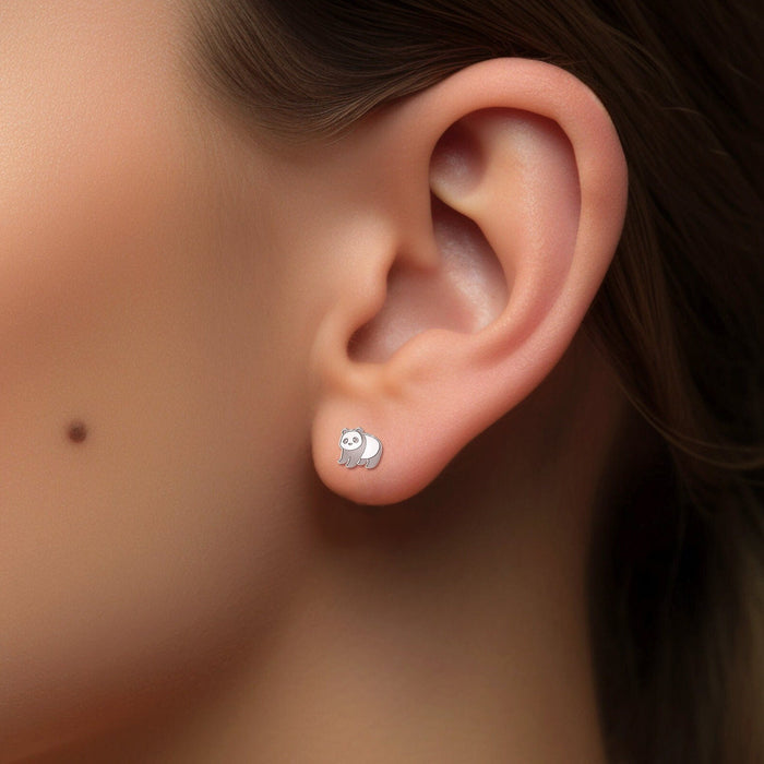 Panda Bear Studs