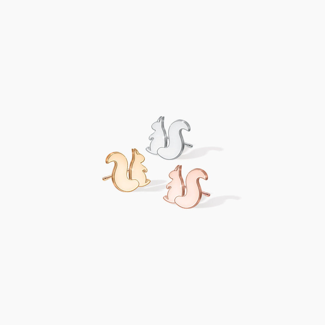 Squirrel Stud Earrings