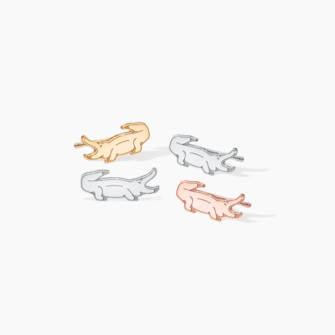 Alligator Earrings Reptile