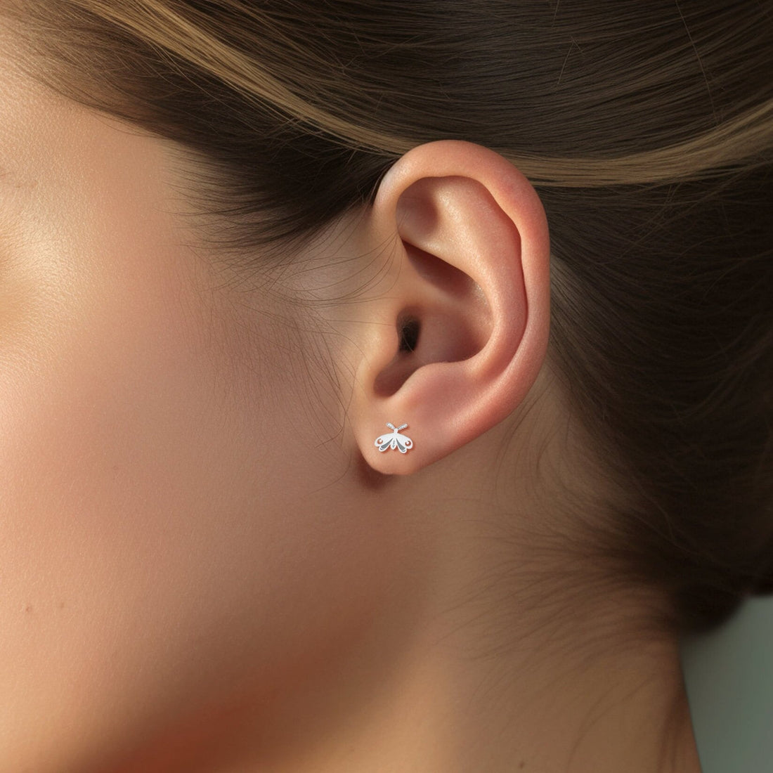 Tiny Butterfly Earrings