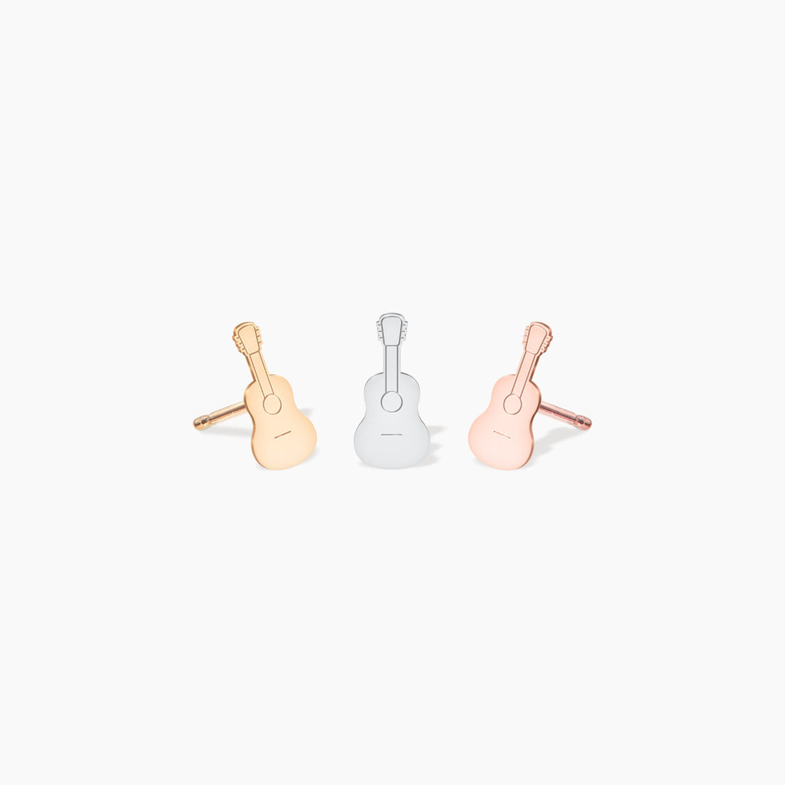 Acoustic Guitar Stud Earrings