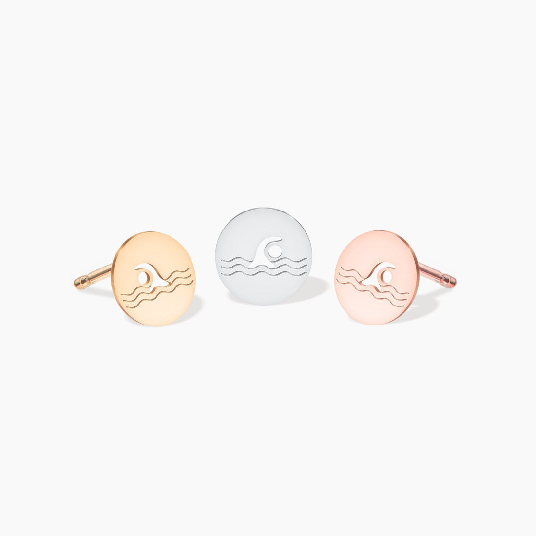 Swimming Earrings Sports