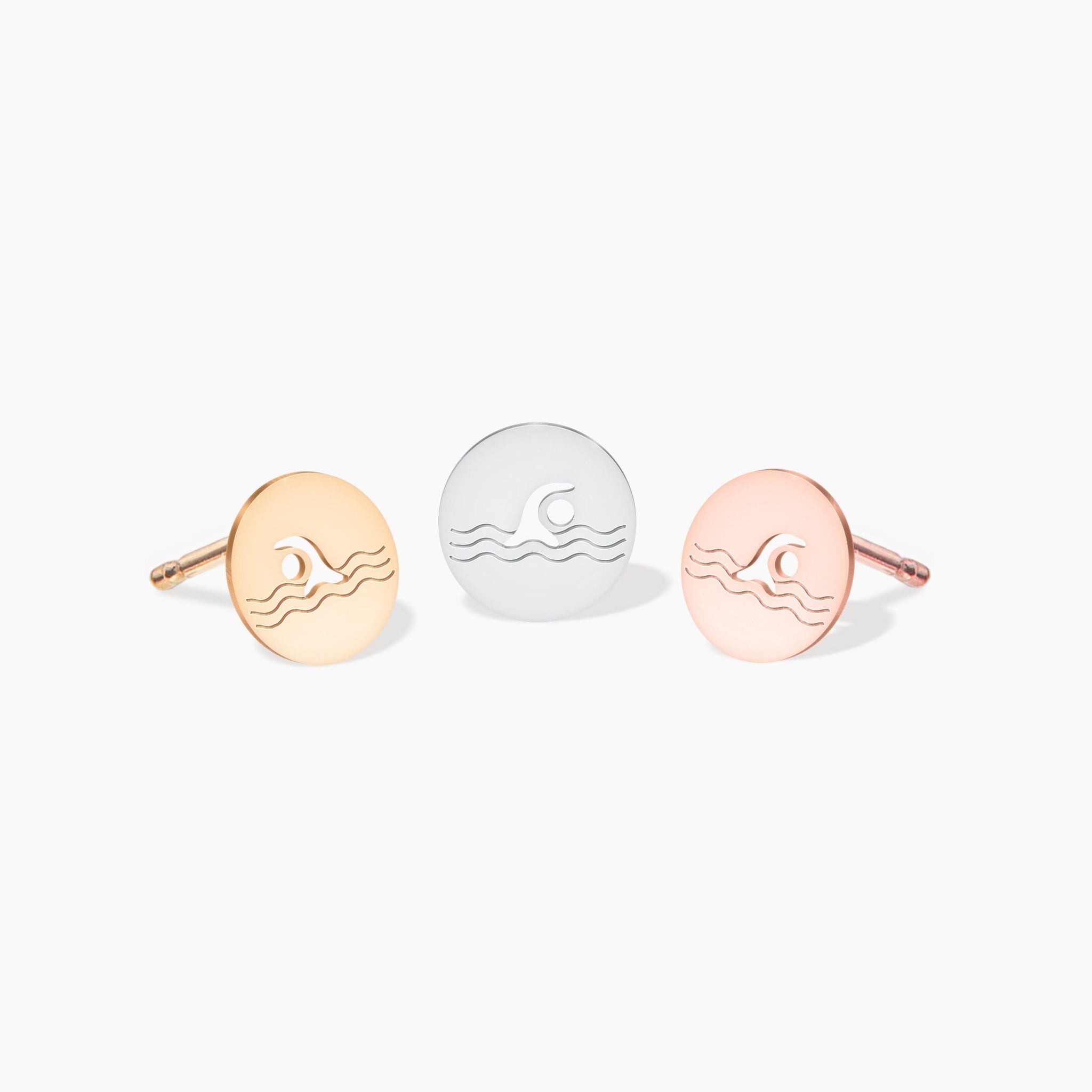Swimming Earrings Sports