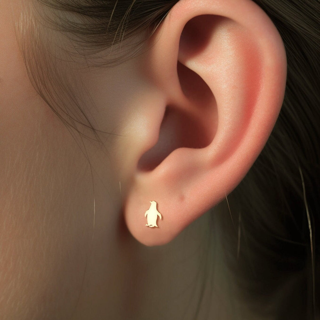 Penguin Bird Earrings
