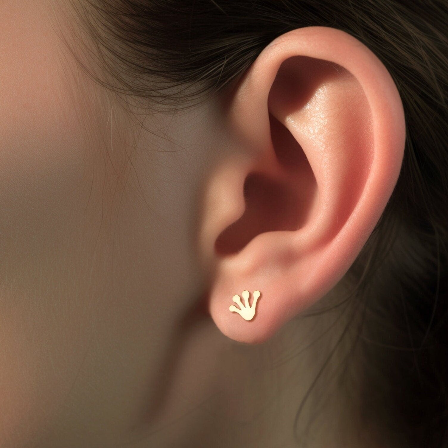 Frog Feet Earrings