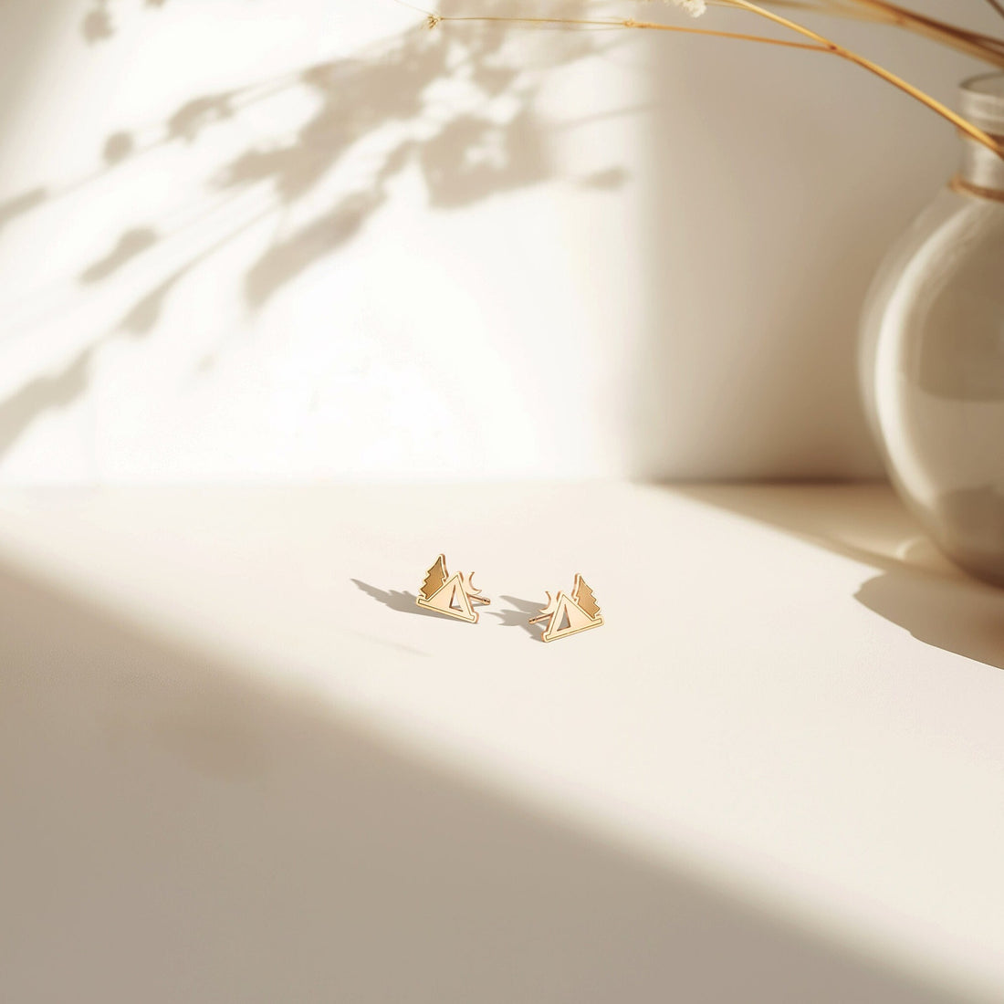 Camping Earrings Tent