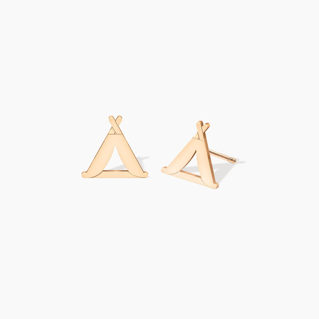 Camping Tent Earrings