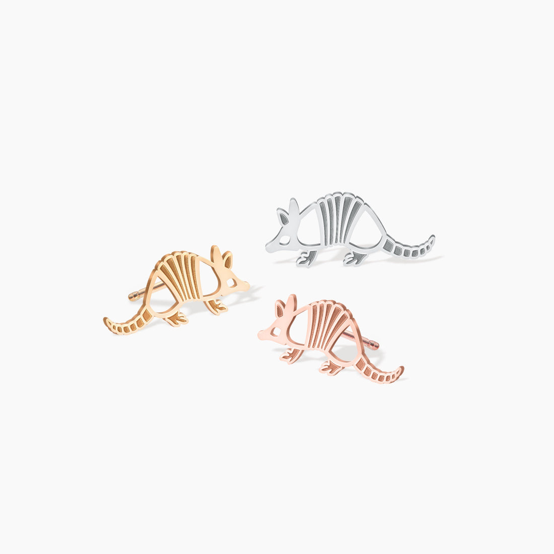 Armadillo Anteater Earrings