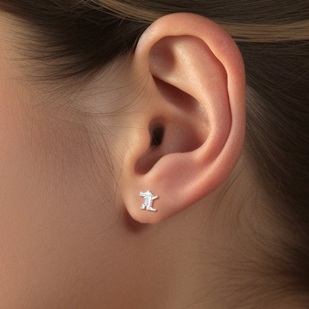 Cute Alligator Earrings