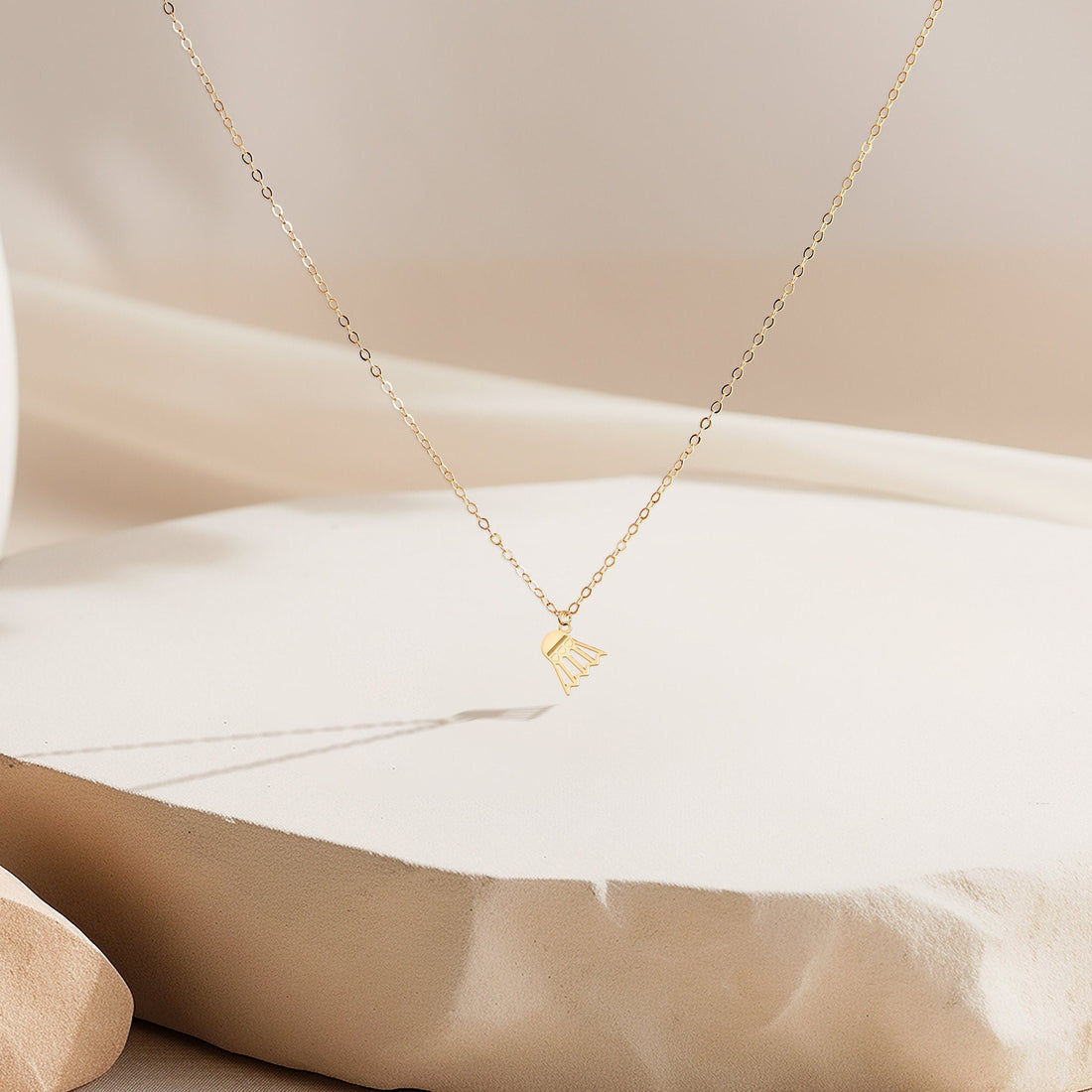 Badminton Shuttlecock Pendant Necklace